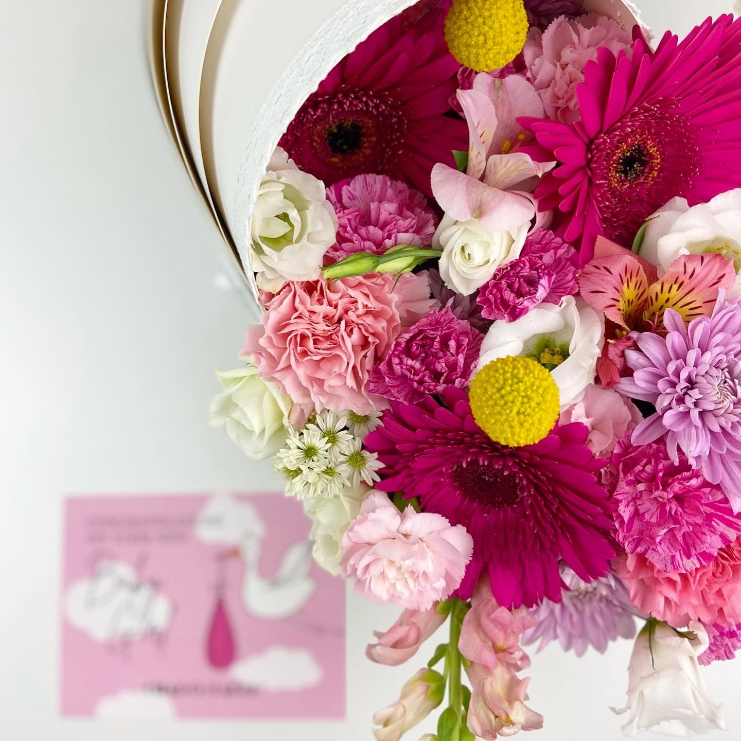 The Baby Bassinet Flower Arrangement